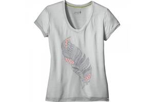 Футболка Smart Wool Wm's Merino 150 Feather Tee Pebble Grey XS (1033-SW 17263.083-XS)