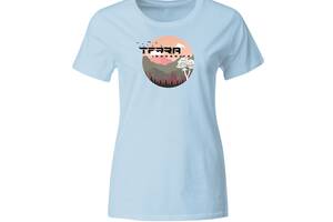 Футболка TrekLine Terra Logo M Блакитний (TREK-100.006)