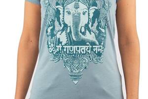 Футболка женская Ganesha Bodhi XS голубая