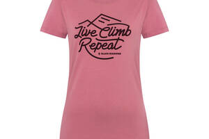 Футболка женская Live Climb Repeat Tee L Розовый