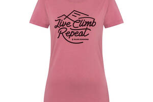 Футболка женская Live Climb Repeat Tee XS Розовый