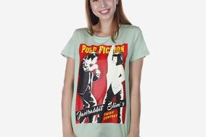 Футболка женская PULP FICTION 100914 р.L Fashion Салатовый