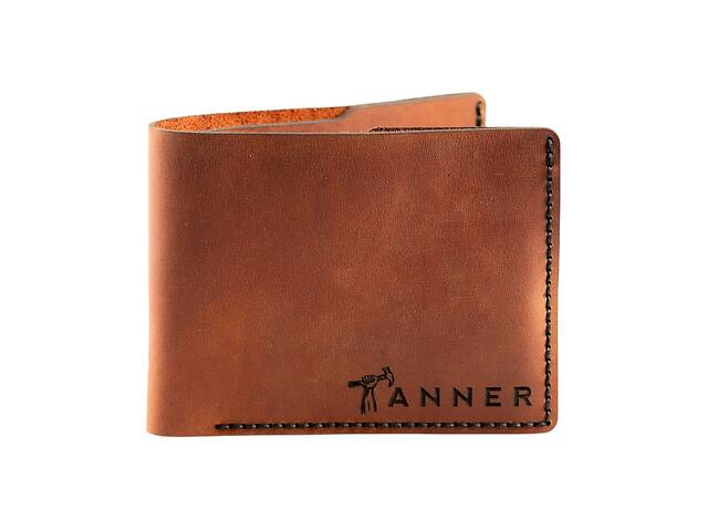 Гаманець Tanner Wallet Coins 12 х 9,5 см Светло-коричневый