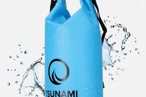 Гермомішок TSUNAMI Dry Pack 10 л водозахисний TS012 Купи уже сегодня!