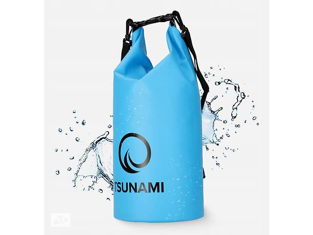 Гермомішок TSUNAMI Dry Pack 10 л водозахисний TS012 Купи уже сегодня!