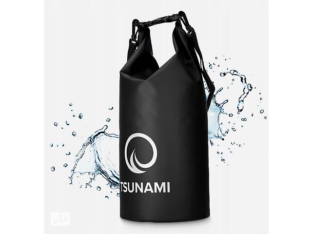 Гермомішок TSUNAMI Dry Pack 10 л водозахисний TS013 Купи уже сегодня!