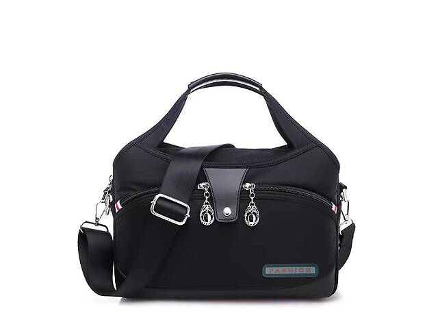 Городская женская сумка через плечо Fashion 2023 Черная Jingpin