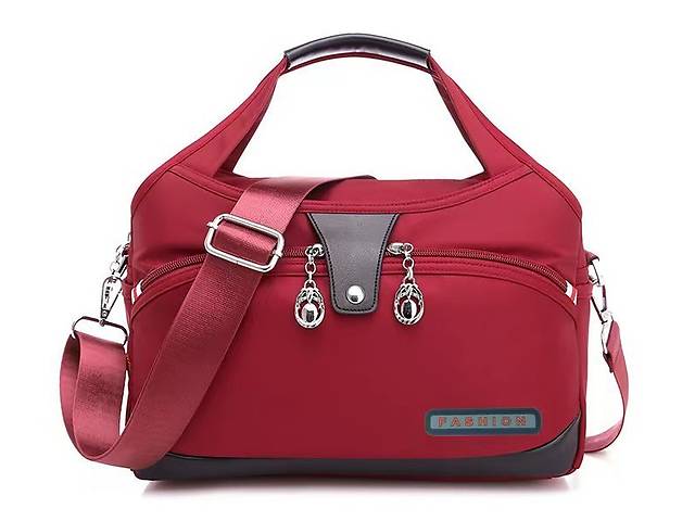 Городская женская сумка через плечо Fashion 2023 Красная Jingpin