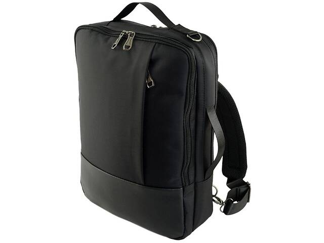 Городской рюкзак-портфель TRAUM 7176-10 7 л, черный