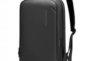 Городской стильный рюкзак Mark Ryden Biz для ноутбука 15.6' черный 15 литров MR9008