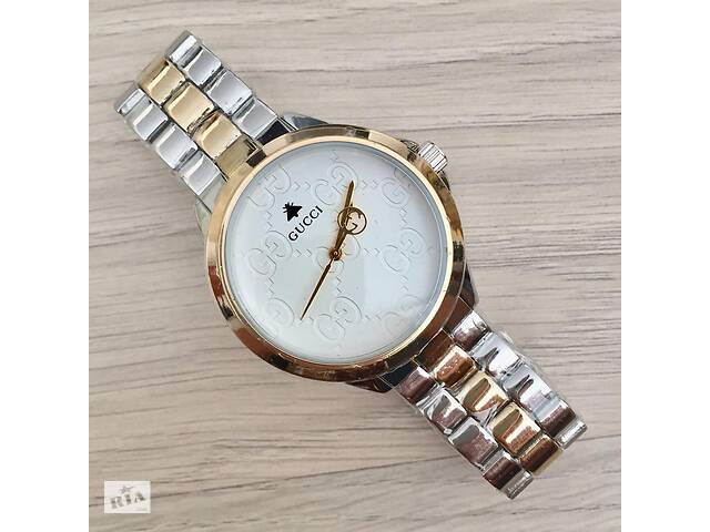 Gucci 7161 Silver-Gold-White