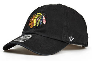 Кепка 47 Brand CHICAGO BLACKHAWKS One Size Black H-RGW04GWS-BK