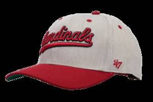 Кепка 47 Brand MIDFIELD LA DODGERS One Size Grey/Cherry BCPTN-FLOUT23KHP-GY5