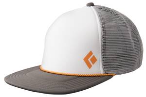 Кепка Black Diamond Flat Bill Trucker Hat One Size Серый-Оранжевый