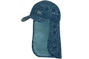 Кепка Buff Kids Bimini Cap kasai night blue One Size Синий-Голубой