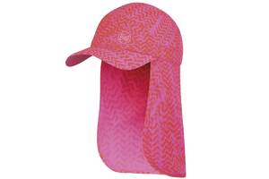 Кепка Buff Kids Bimini Cap kumkara fuchsia One Size Розовый