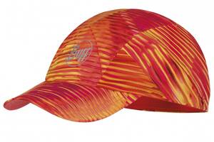 Кепка Buff Pro Run Cap r-zetta coral pink One Size Оранжевый