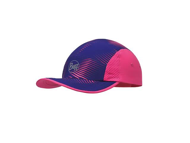 Кепка Buff Run Cap optical pink One Size Синий