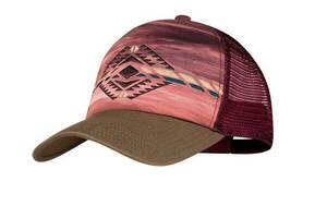 Кепка Buff TRUCKER CAP sykora maroon L/XL Разноцветный