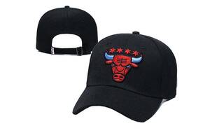 Кепка Jsstore Chicago Bulls черная One Size