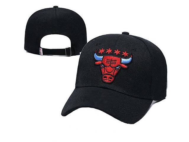 Кепка Jsstore Chicago Bulls черная One Size