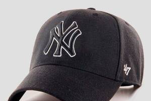 Кепка MVP 47 Brand MVP NY YANKEES SNAPBACK черный Уни OSFA B-MVPSP17WBP-BKC One Size