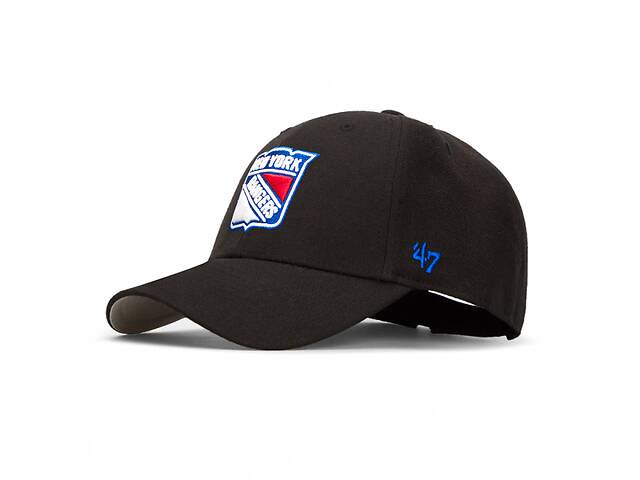 Кепка MVP 47 Brand NHL NEW YORK RANGERS One Size Black gray H-MVP13WBV-BKB
