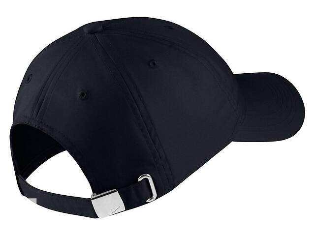 Кепка Nike H86 Cap Metal Swoosh Junior black — AV8055-010 One Size - Фото 2