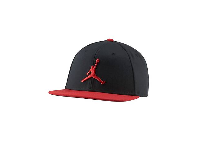 Кепка Nike Jordan Pro Jumpman Snapback black/red — AR2118-019 55см Черный