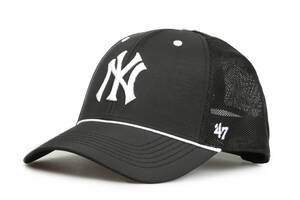 Кепка-тракер 47 Brand NY YANKEES One Size Black White B-BRPOP17BBP-BK