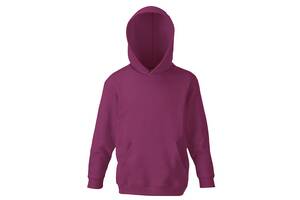 Худи Fruit of the Loom Cl. hooded sweat kids 116 см Бордовый (062043041116)