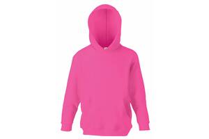 Худи Fruit of the Loom Cl. hooded sweat kids 116 см Малиновый (062043057116)