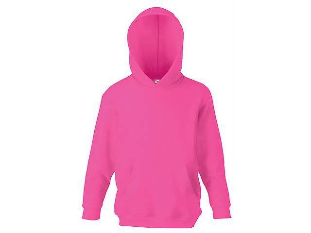 Худи Fruit of the Loom Cl. hooded sweat kids 116 см Малиновый (062043057116)