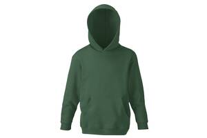 Худи Fruit of the Loom Cl. hooded sweat kids 116 см Темно-Зеленый (062043038116)