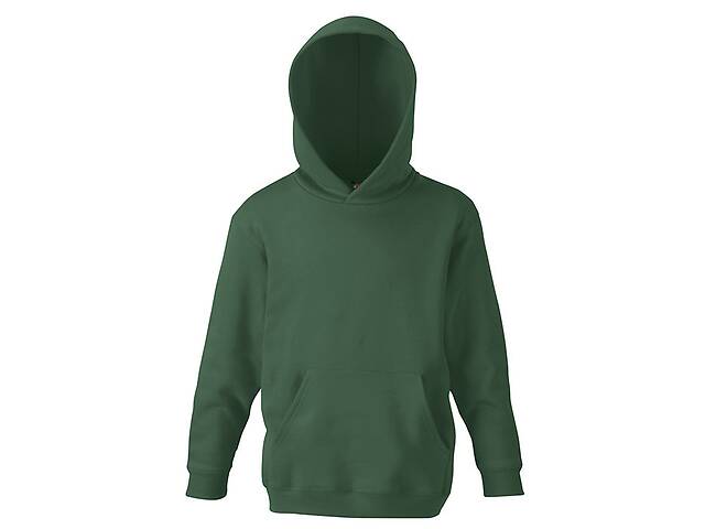 Худи Fruit of the Loom Cl. hooded sweat kids 116 см Темно-Зеленый (062043038116)