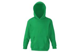 Худи Fruit of the Loom Cl. hooded sweat kids 116 см Ярко-Зеленый (062043047116)