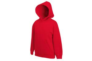 Худи Fruit of the Loom Cl. hooded sweat kids 128 см Красный (062043040128)