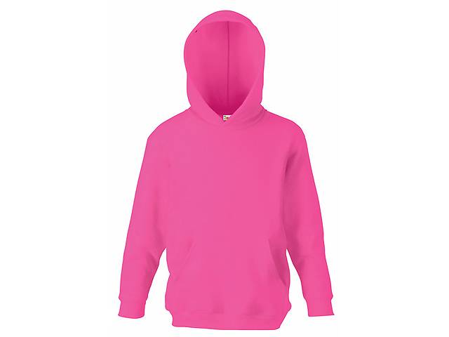 Худи Fruit of the Loom Cl. hooded sweat kids 128 см Малиновый (062043057128)