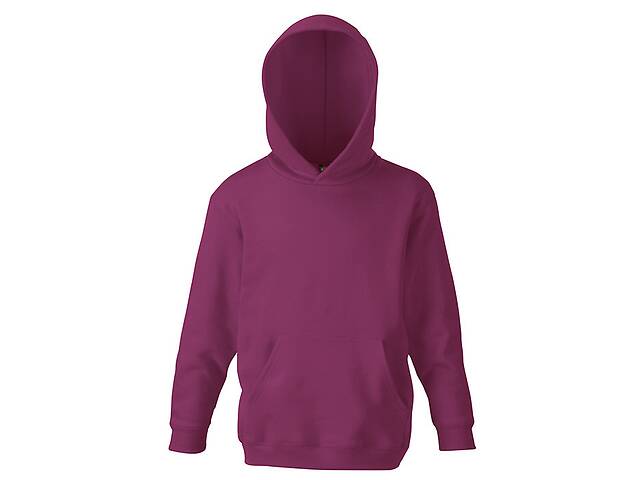 Худи Fruit of the Loom Cl. hooded sweat kids 164 см Бордовый (062043041164)