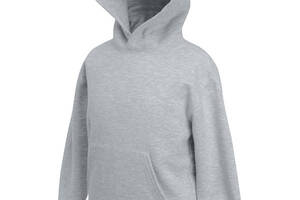 Худи Fruit of the Loom Cl. hooded sweat kids 164 см Светло-серый (062043094164)