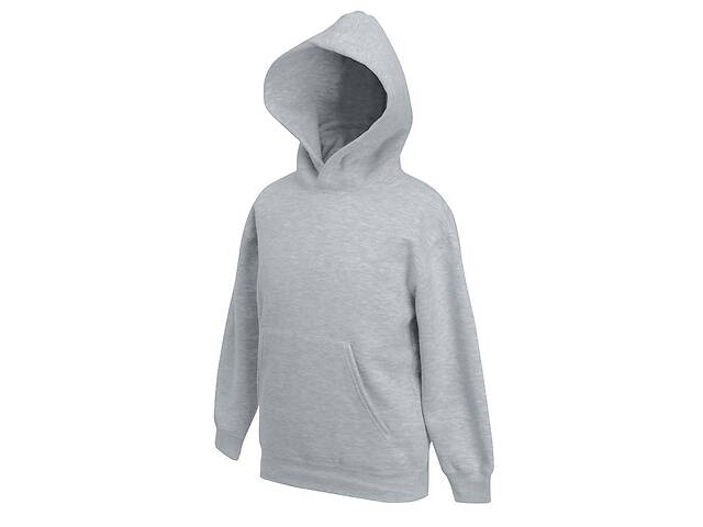 Худи Fruit of the Loom Cl. hooded sweat kids 164 см Светло-серый (062043094164)