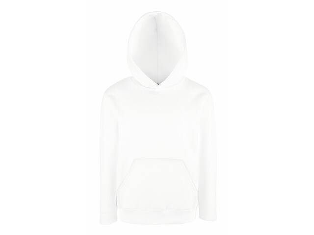 Худи Fruit of the Loom Cl. hooded sweat kids Белый 116 см (062043030116)