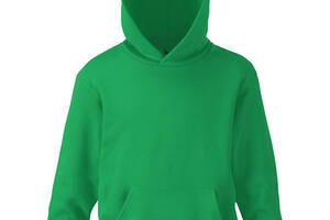 Худи Fruit of the Loom Cl hooded sweat kids Ярко-Зеленый 128 см (062043047128)