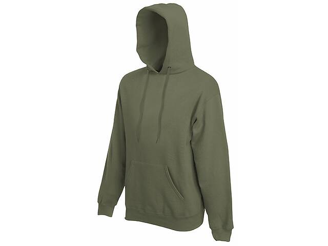 Худи Fruit of the Loom Classic hooded sweat L Оливковый (062208059L)