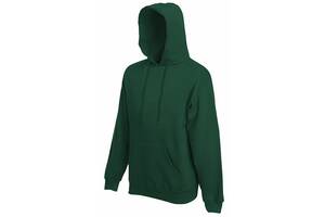 Худи Fruit of the Loom Classic hooded sweat S Темно-зеленый (062208038S)