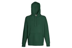 Худи Fruit of the Loom Lightweight hooded sweat L Темно-зеленый (062140038L)