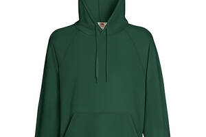 Худи Fruit of the Loom Lightweight hooded sweat L Темно-зеленый (062140038L)