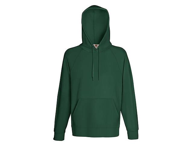 Худи Fruit of the Loom Lightweight hooded sweat L Темно-зеленый (062140038L)