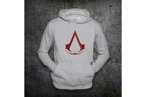 Худи Fruit of the Loom Лого Ассассин Крид Assassins Creed Logo Серый L (149661)