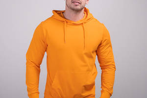 Худи мужское 200228 р.S Fashion Оранжевый